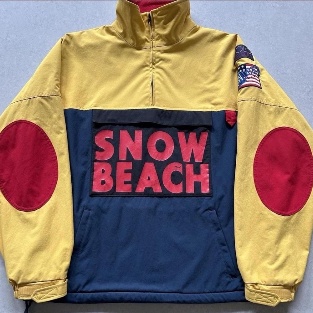 Polo by Ralph Lauren Yellow and Navy Jacket